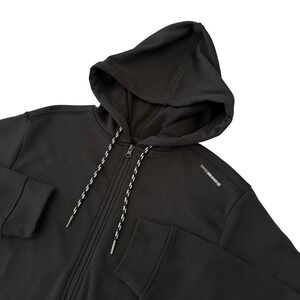 Swissbrand Mumbai womens black zip hoodie S fleece-lined polyester